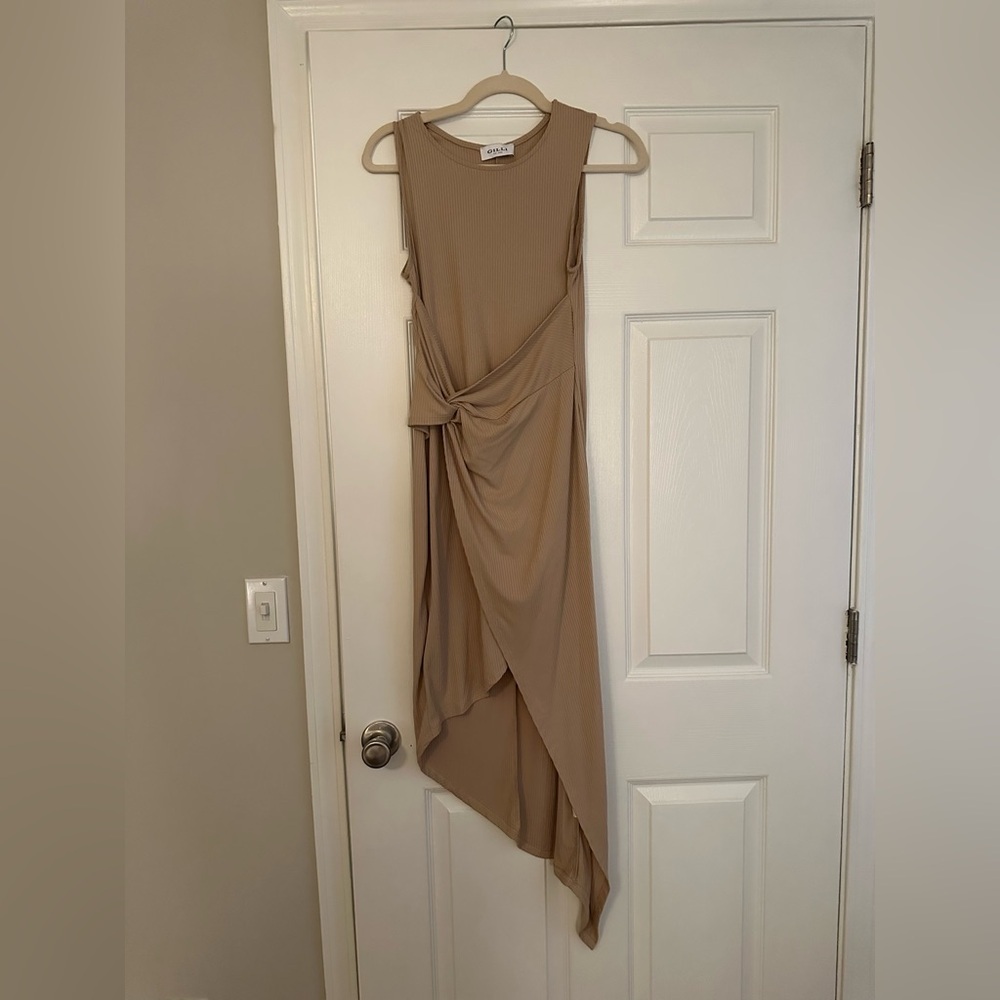 NWOT Sleeveless Twist Wrap Rib Midi Dress - Bundle and Save! - Picture 6 of 11